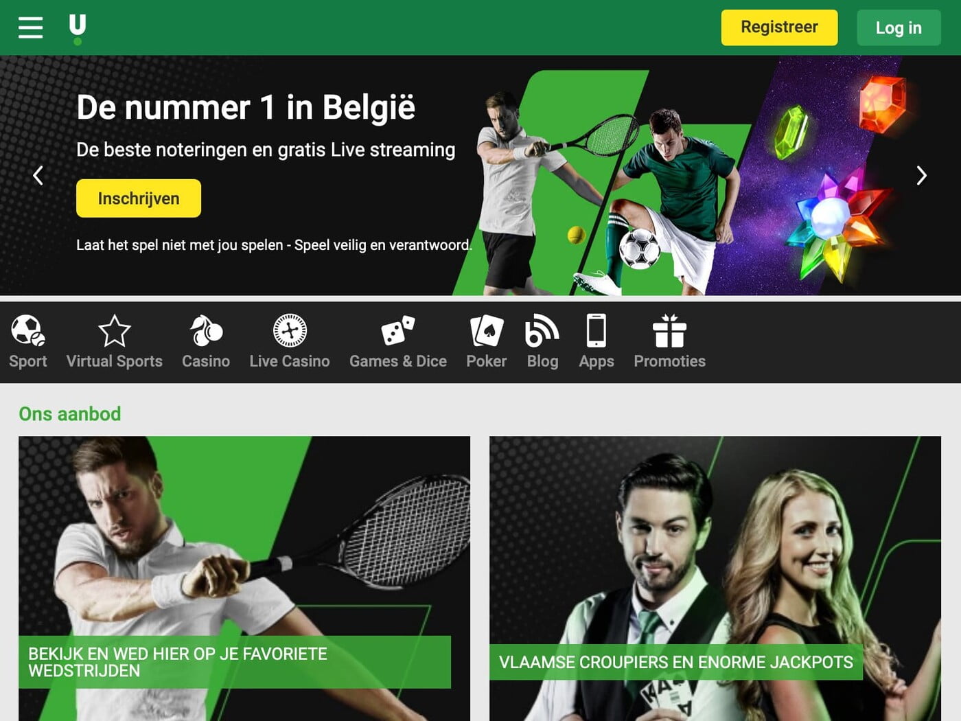 Bookmaker goksites sport België