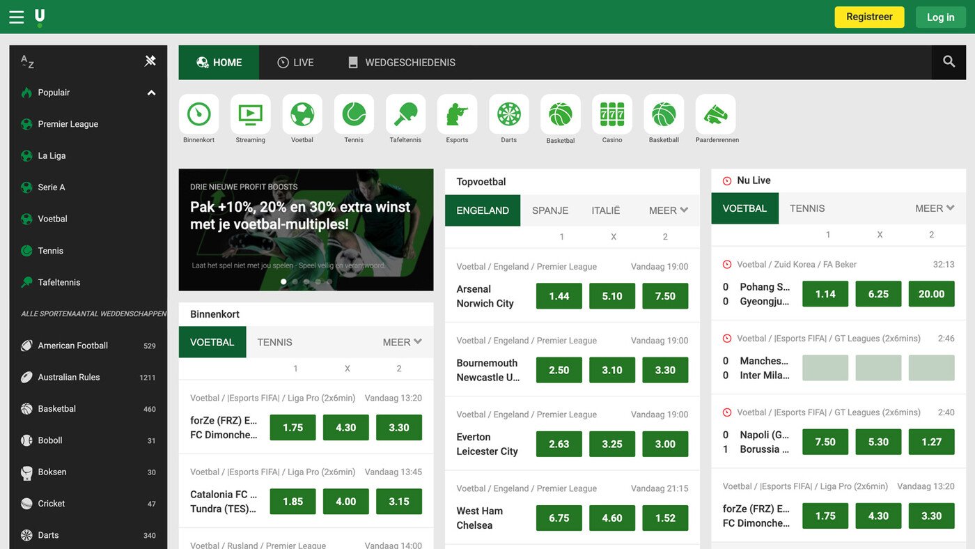Unibet Sportwedden