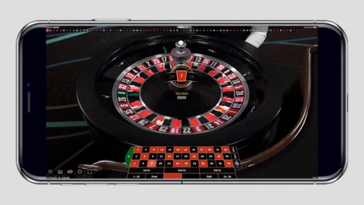 Netent mobile live roulette